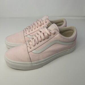 Vans Old Skool Vansbuck Heavenly Pink‎ Monochrome Sneakers - Women's Size 8.5